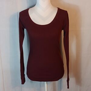 Pink Victoria's Secret Thermal Sleepwear Top